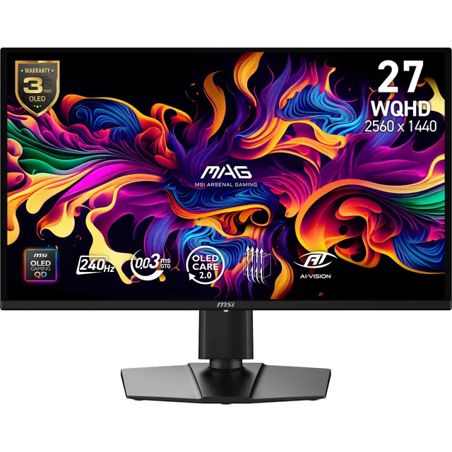 26.5" MSI MAG 274QP X24 - OLED monitor - 27" - HDR