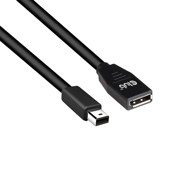 cac-1121 1 m Mini DisplayPort DisplayPort Svart