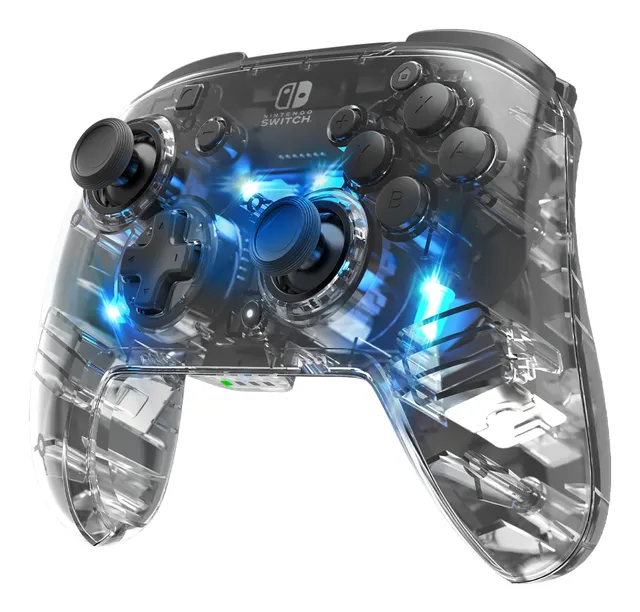 Afterglow Wireless Deluxe Controller - Spelkontroll - trådlös - klar - för Nintendo Switch