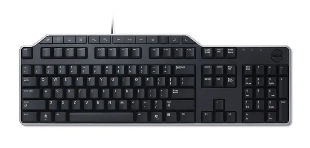 KB522 - US / European (QWERTY) - Tangentbord - Svart