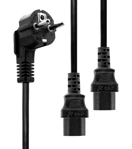 - Strömdelare - IEC 60320 (hane) till