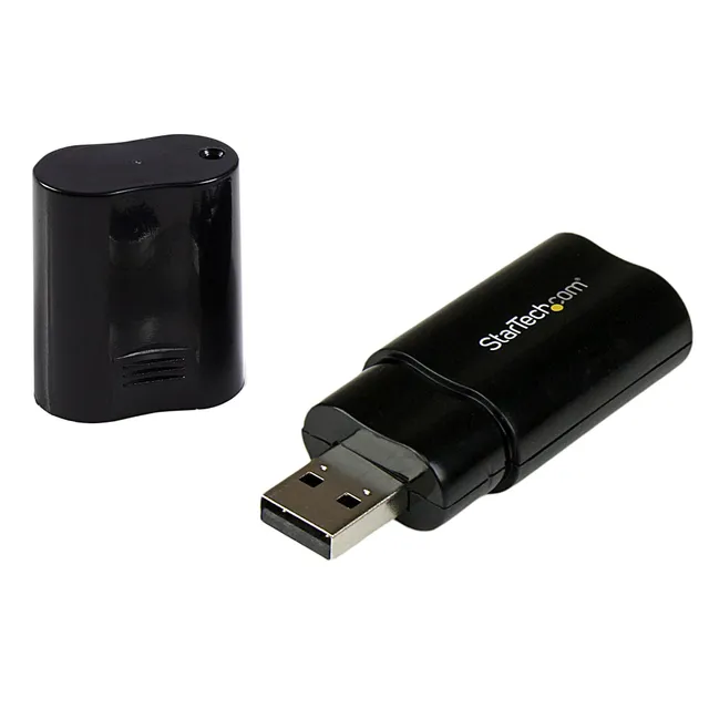StarTech.com Externt ljudkort, USB stereo-audio-adapter - Ljudkort - stereo - USB 2.0 - för P/N: MU15MMS, MU6MMS, TB33A1C
