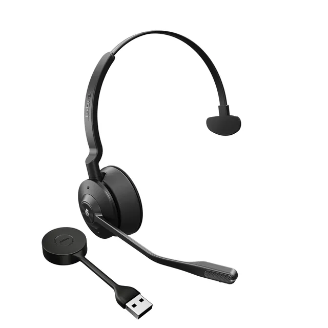 Jabra Engage 55 Mono - Headset - på örat - DECT - trådlös - Certifierad för Microsoft-teams