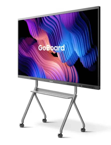 GoBoard 86MR6DE-E - 86 Diagonal klass MR6DE-E Series LED-bakgrundsbelyst LCD-skärm - interaktiv - med inbyggd interaktiv whiteboard, pekskärm (multitouch) - Android - 4K UHD (2160p) 3840 x 2160 - HDR - Direct LED - svart och tarnish