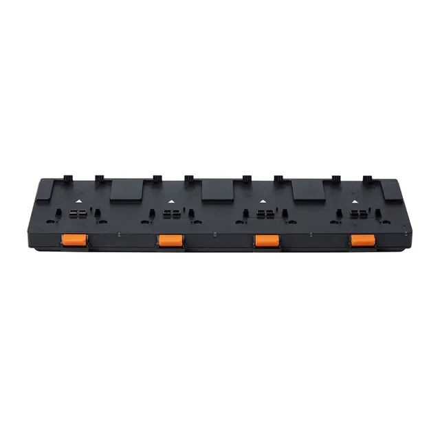 4 Slot Docking Cradle Charger - printer charging cradle Strömförsörjning - ATX - 80 Plus