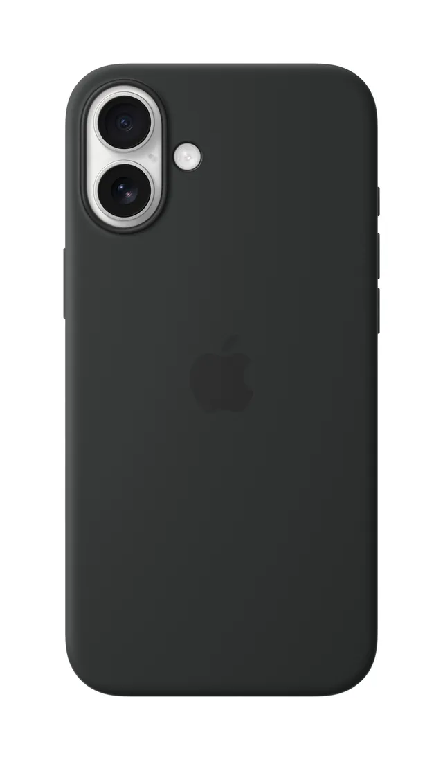 iPhone 16 Plus Silicone Case / MagSafe - Black