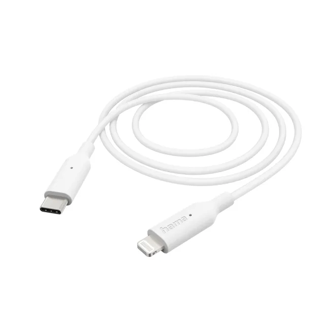 HA-00201598 Lightning – USB-C -kaapeli, 1 m, valkoinen