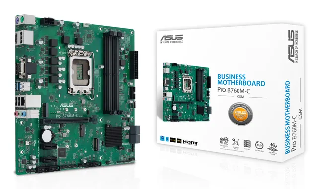 Pro B760M-C-CSM - Moderkort - micro ATX - LGA