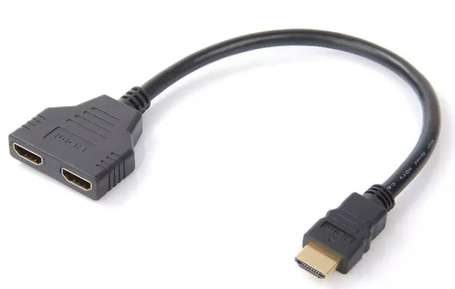 - HDMI-delare - dubbel länk - HDMI ho