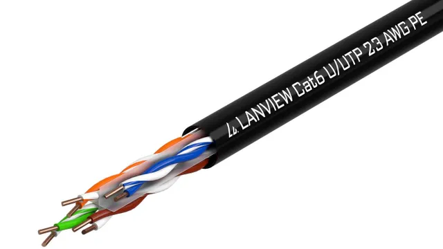 - Bulkkabel - 305 m - UTP - CAT 6 - utomhu