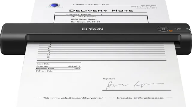 WorkForce ES-50 Portabel scanner, 600x600 dpi, 11 ppm, USB