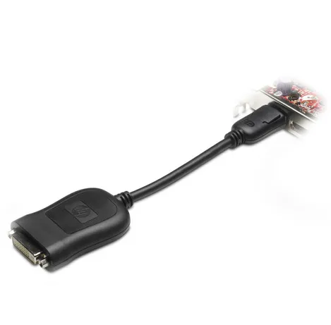 - DVI-adapter - DisplayPort (hane) till DVI-D (