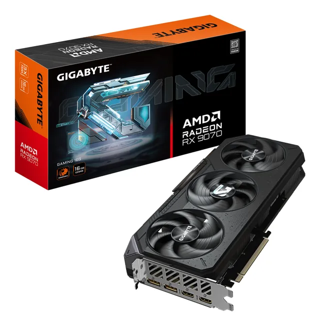 Radeon RX 9070 GAMING - 16GB GDDR6 RAM - Grafikkort