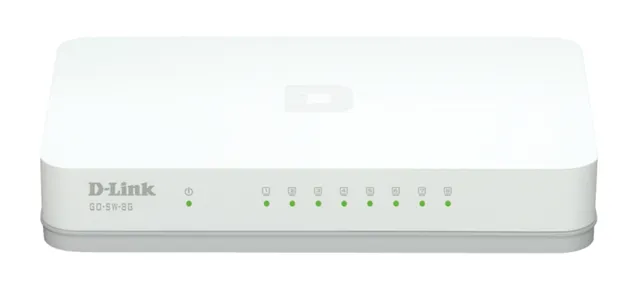 8-Port Gigabit Easy Desktop Switch, switch 8x10/100/1000 (GO-SW-8G)