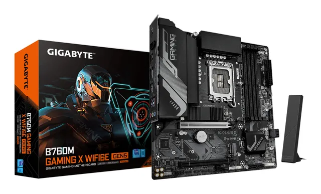 B760M GAMING X WF6E GEN5 moderkort