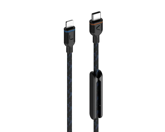 USB-C - Lightning 1,2 m Svart