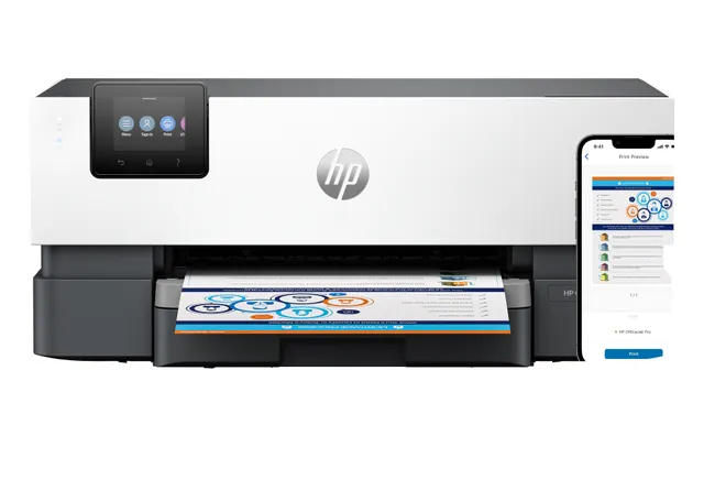 Officejet Pro 9110b - Color Inkjet - A4 Duplex - LAN & Wi-Fi Multifunktions - Färg - Bläck