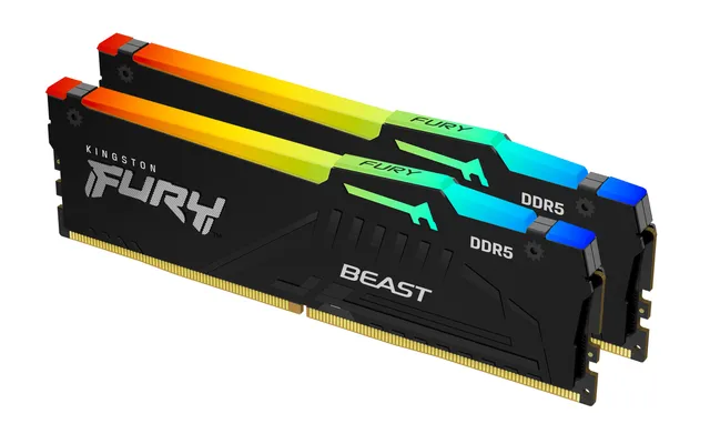 FURY Beast RGB - DDR5 - sats - 64 GB: 2 x