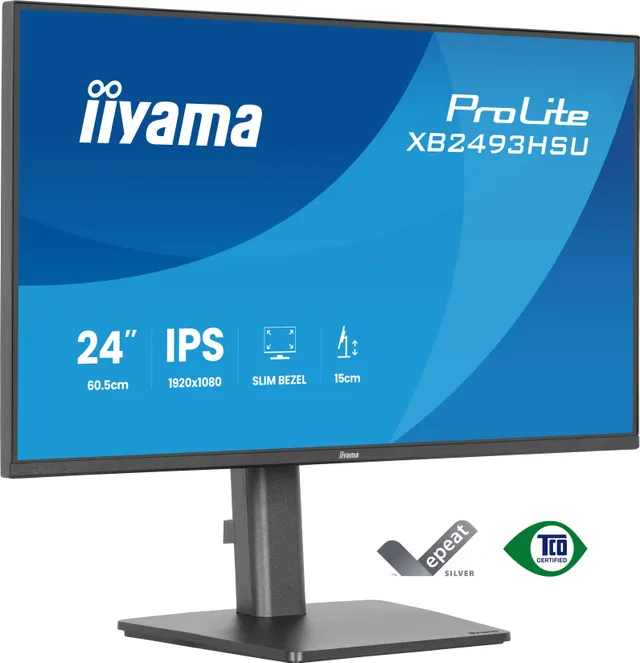24" iiyama ProLite XB2493HSU-B1 computer monitor