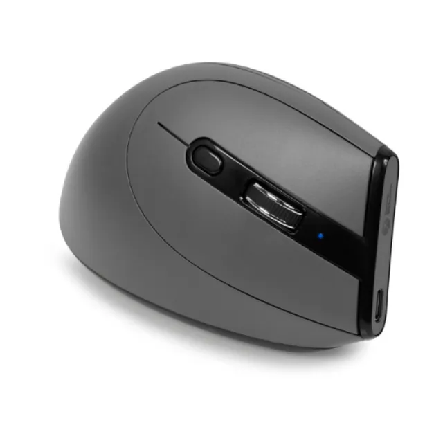 BakkerElkhuizen Grip Pro - Vertical mouse - Optic - 6 knappar - Grå