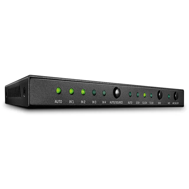 HDMI 2.0 18G Switch with Audio - Video-/ljud