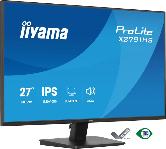 27" iiyama ProLite X2791HS - 1920x1080 (FHD) - 120Hz - IPS