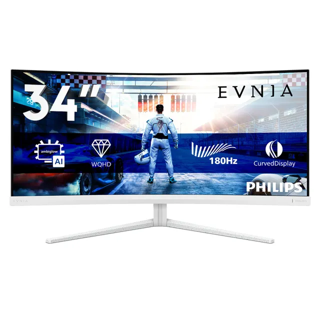 34M2C5501A/00 Curved / 34" / VA / 3440 x 1440 / 180 Hz / 1ms / 2xHDMI,DP