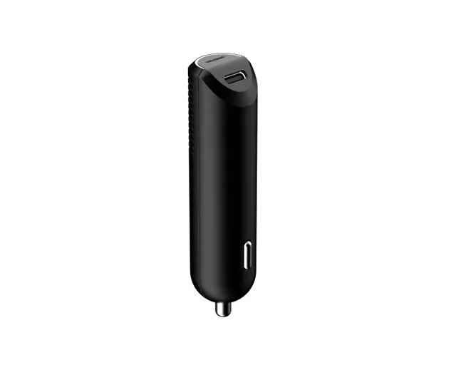 - Strömadapter för bil - 30 Watt - Fast Ch