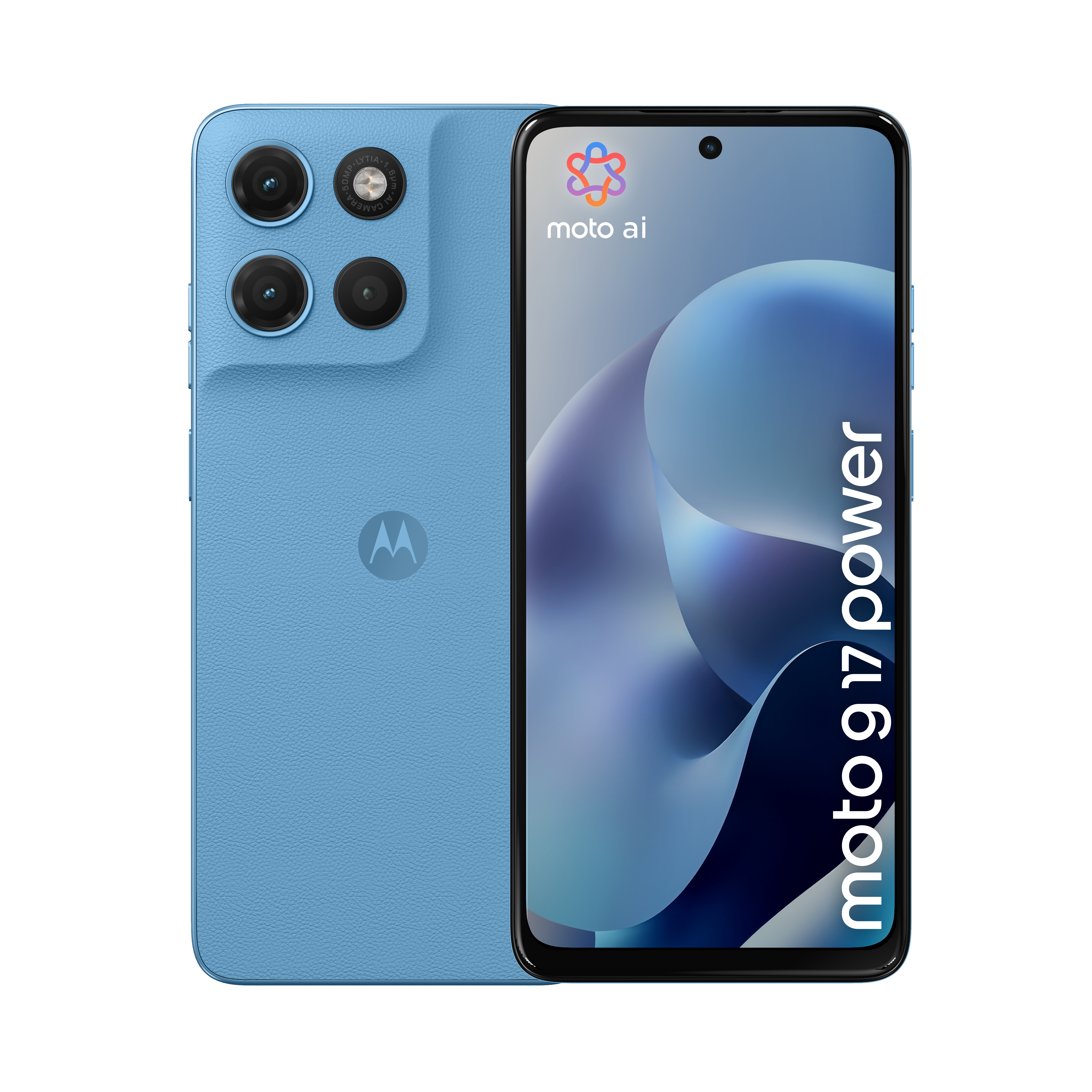Moto G17 Power 8/256 Gt -puhelin, PANTONE Alaskan Blue