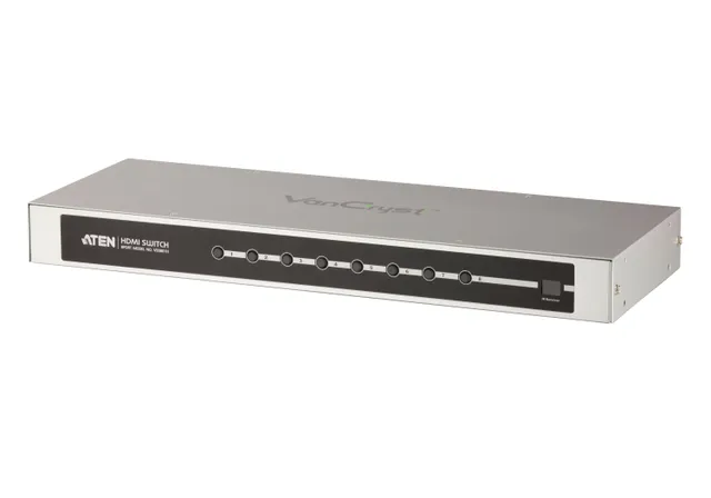 VS0801H - Video-/ljudomkopplare - 8 x HDMI -