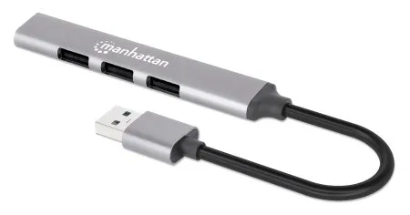 - Hubb - 4-port - 3 x USB 2.0 + 1 x USB