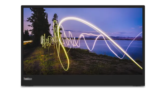 15" Lenovo ThinkVision M15 - 1920x1080 (FHD) - 60Hz - IPS