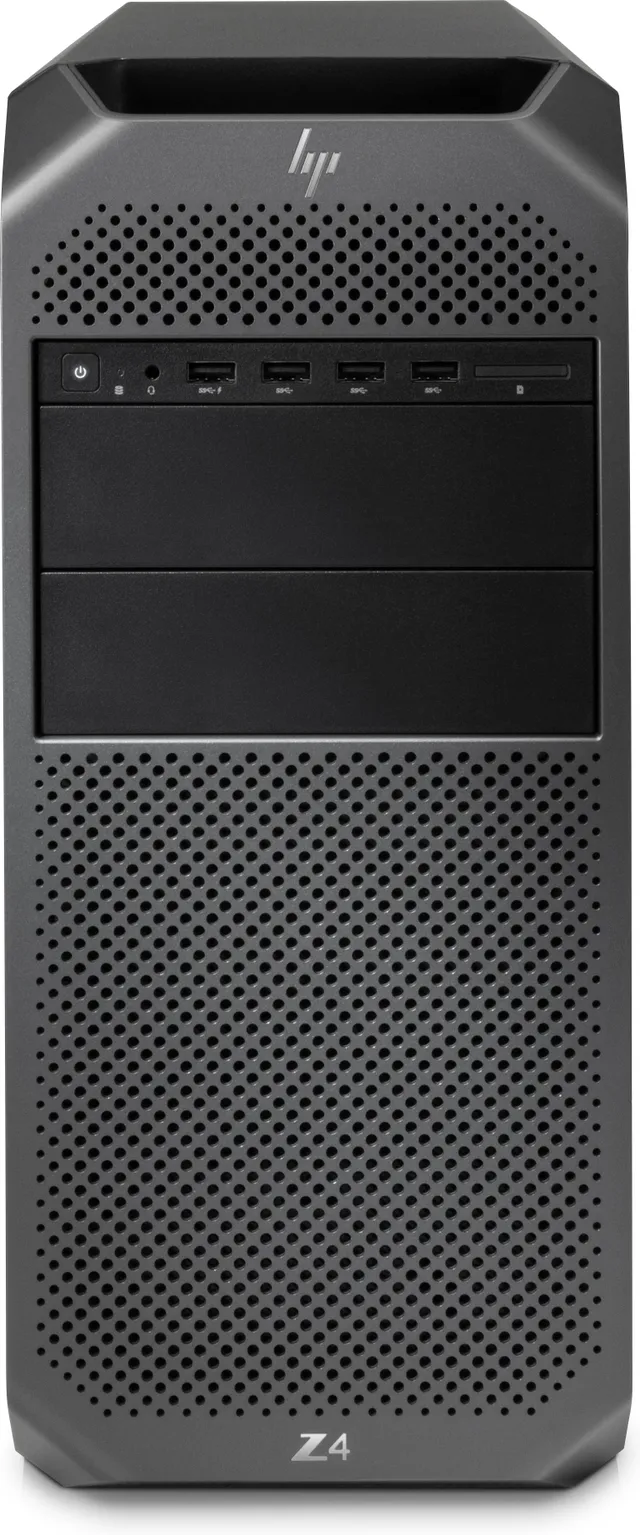 HP Workstation Z4 G4 - MT 4U - 1 x Xeon W W-2123 / upp till 3.9 GHz - vPro - RAM 32 GB - SSD 512 GB - HP Z Turbo Drive - DVD-Writer - ingen grafik - G