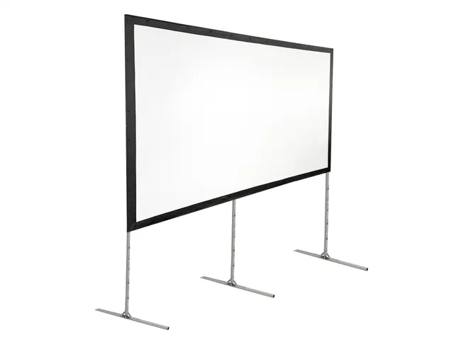M Fast-fold - Projektorduk - 250" (636 cm) - 16:9 - Matte White - svart