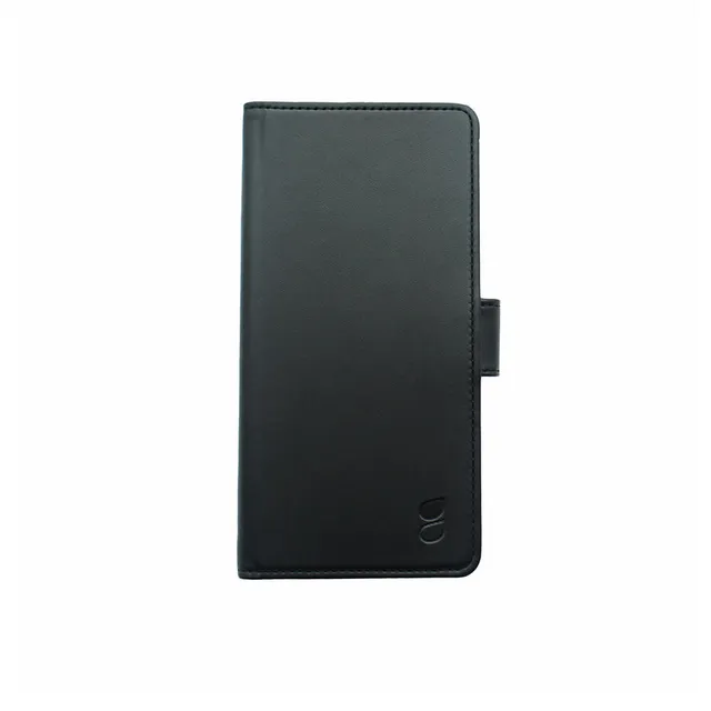Wallet, Moto G6 Plus -lompakkokotelo, Musta