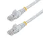 0.5m White Cat5e / Cat 5 Snagless Ethernet Patch Cable 0.5 m - Patch-kabel - RJ-45 (hane) till RJ-45 (hane) - 50 cm - UTP - CAT 5e - hakfri,
