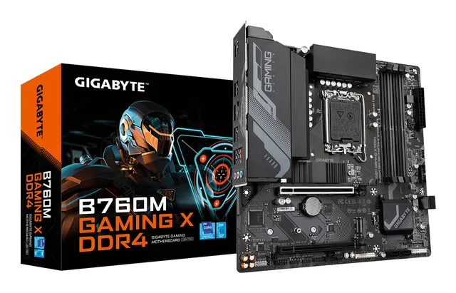 B760M GAMING X DDR4 Moderkort - Intel B760 - Intel LGA1700 - DDR4 RAM - Micro-ATX