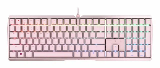 MX-Board 3.0 S - MX Red - Gaming Tangentbord - Nordisk - Rosa