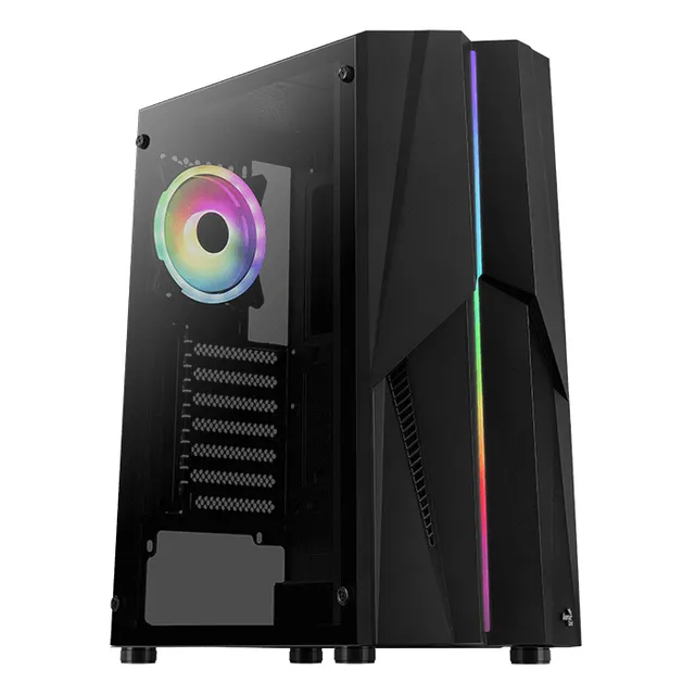 Mecha ARGB - Tempered Glass Edition - MDT - ATX - Chassi - Tower - Svart