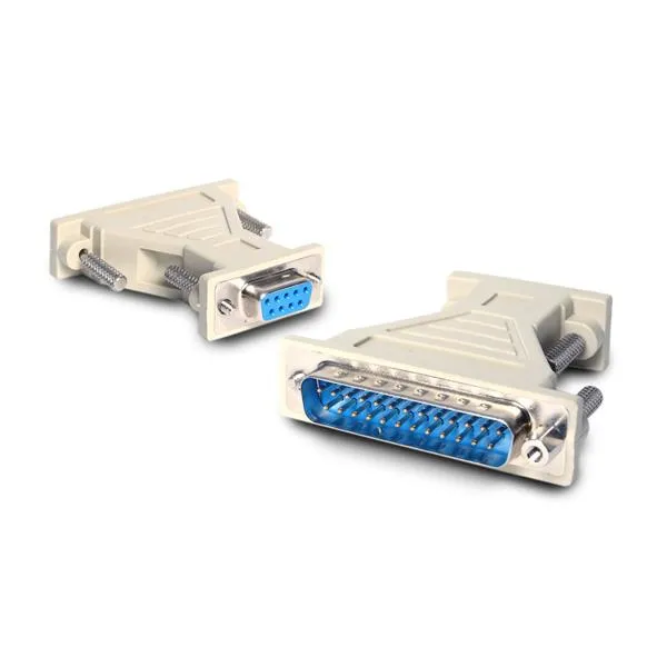 DB9 till DB25 seriell kabeladapter -