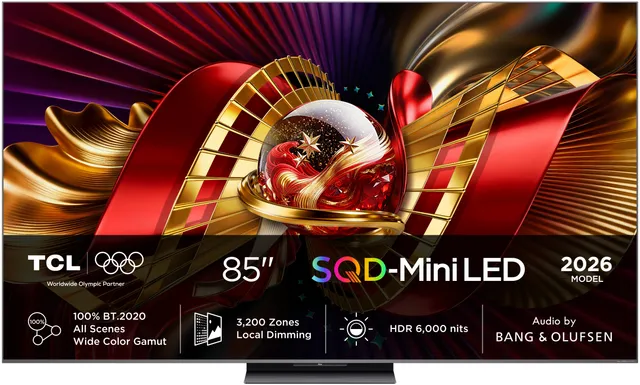 C8L 85” SQD-Mini LED Smart TV (2026)