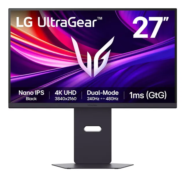 27" UltraGear 27G850A Nano IPS Black 4K 240/480 Hz Dual Mode