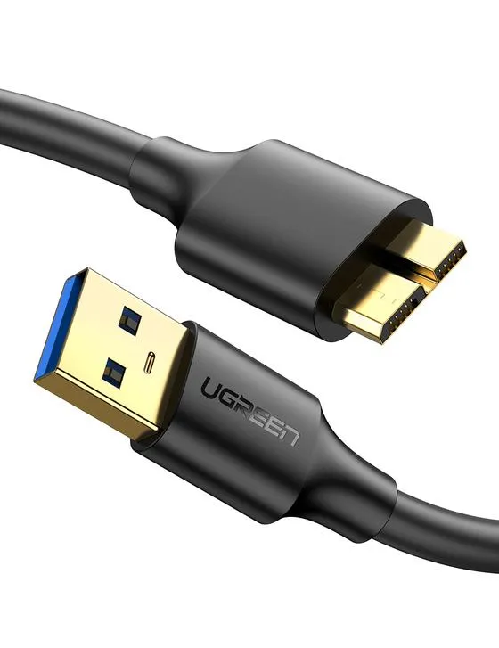 US130 10841 USB-A 3.0 - micro USB-B cable 1m - black