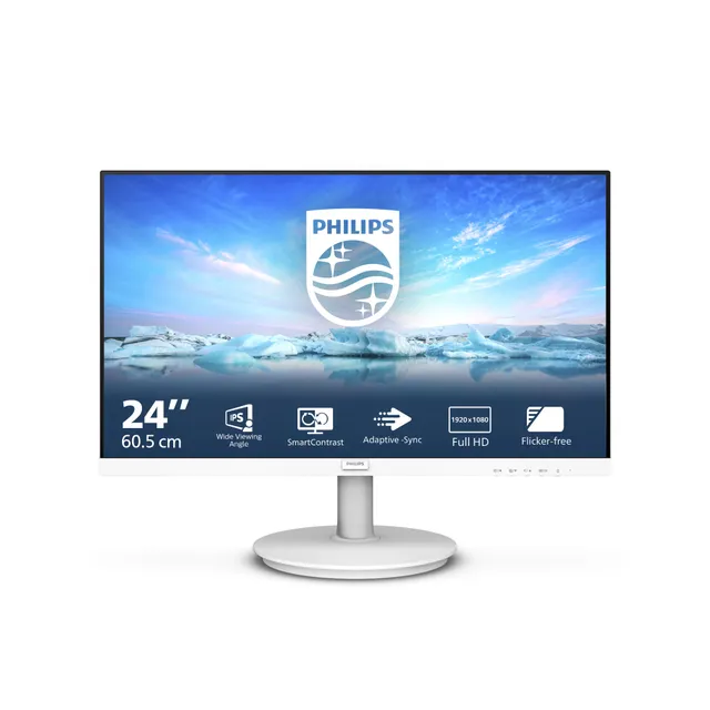 24" Philips V-line 241V8AW - 1920x1080 (FHD) - 75Hz - IPS