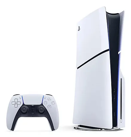 PlayStation 5 Slim Disc Edition -pelikonsoli 1TB valkoinen
