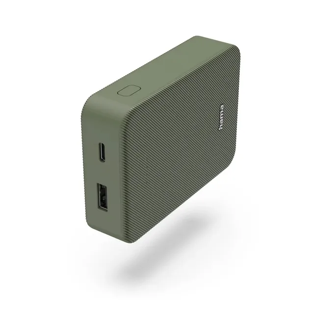 Powerbank Colour 10 10000mAh USB-C+USB-A Green - 10000 mAh