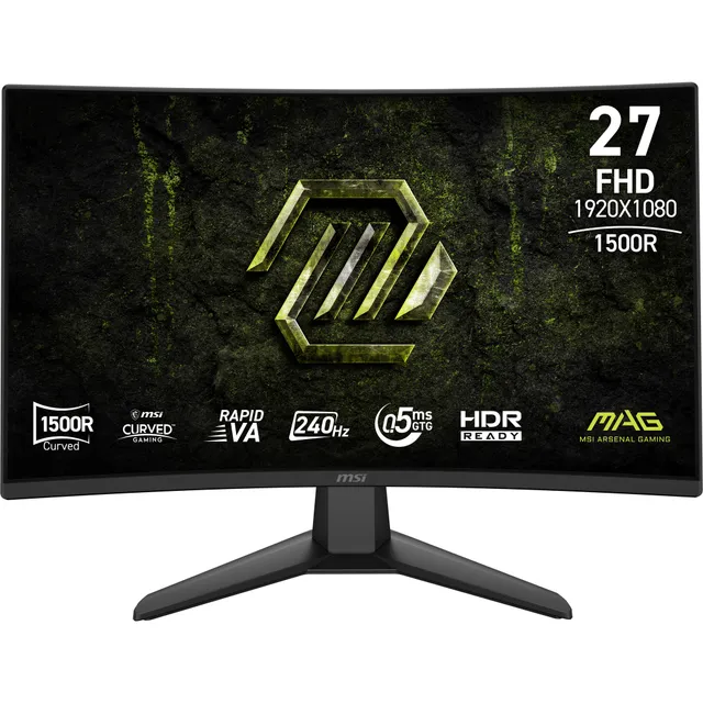 27" MSI MAG 274CF X24 - LED monitor - curved - Full HD (1080p) - 27"