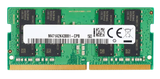 HP - DDR4 - modul - 8 GB - SO DIMM 260-pin - 3200 MHz / PC4-25600 - 1.2 V - ej buffrad - icke ECC - för Elite Slice G2 (SODIMM), EliteDesk 705 G5 (SOD