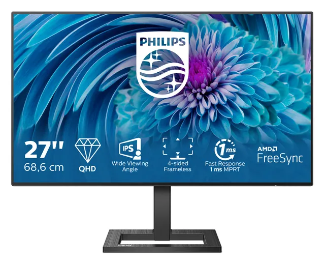 27" Philips E-line 275E2FAE - 2560x1440 (QHD) - 75Hz - IPS