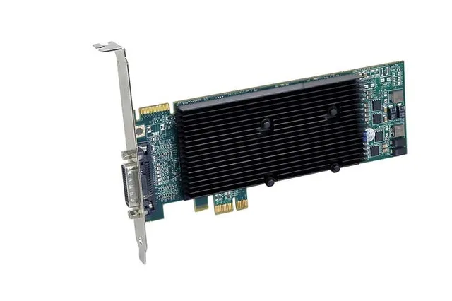 Matrox M9120 Plus LP - Grafikkort - 512 MB DDR2 - PCI Express x1 låg profil